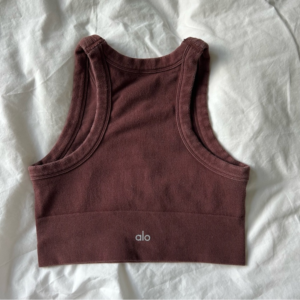 ALO Yoga Crop Sports Bra Tank